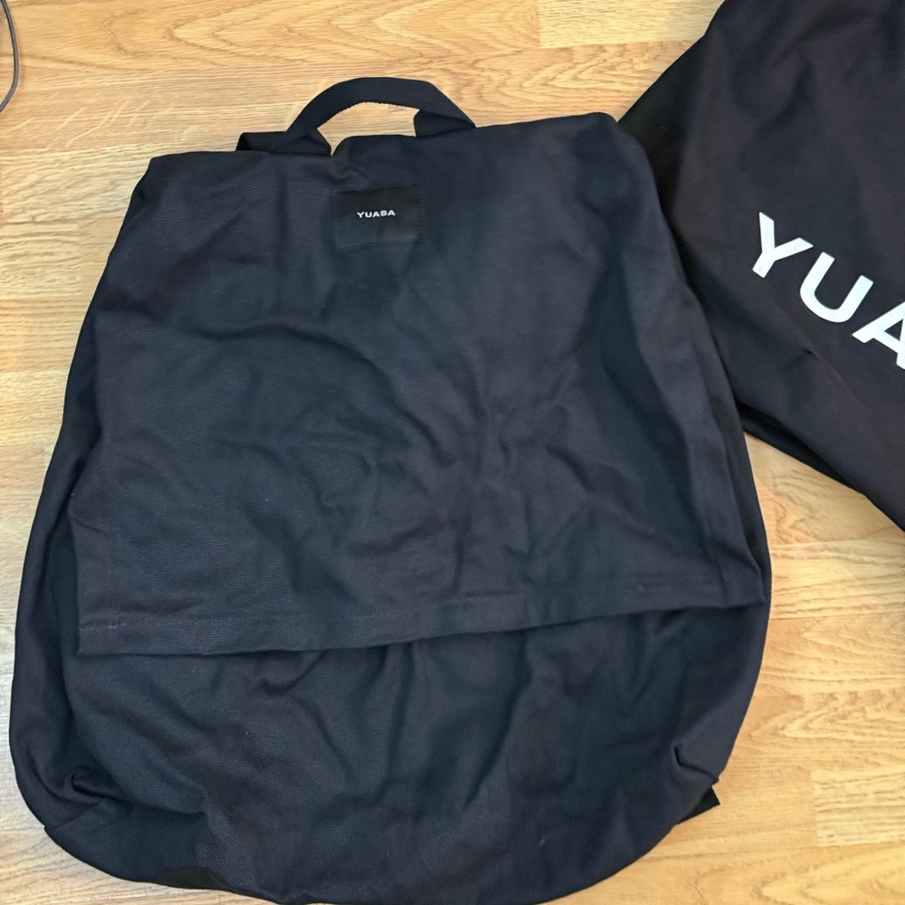Black Men's Oversized Backpack - Picture 3 of 9